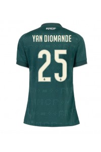 Real Madrid Yan Diomande #25 Jalkapallovaatteet Naisten Vieraspaita 2026-27 Lyhythihainen